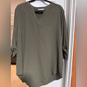 Olive Green Women's Top